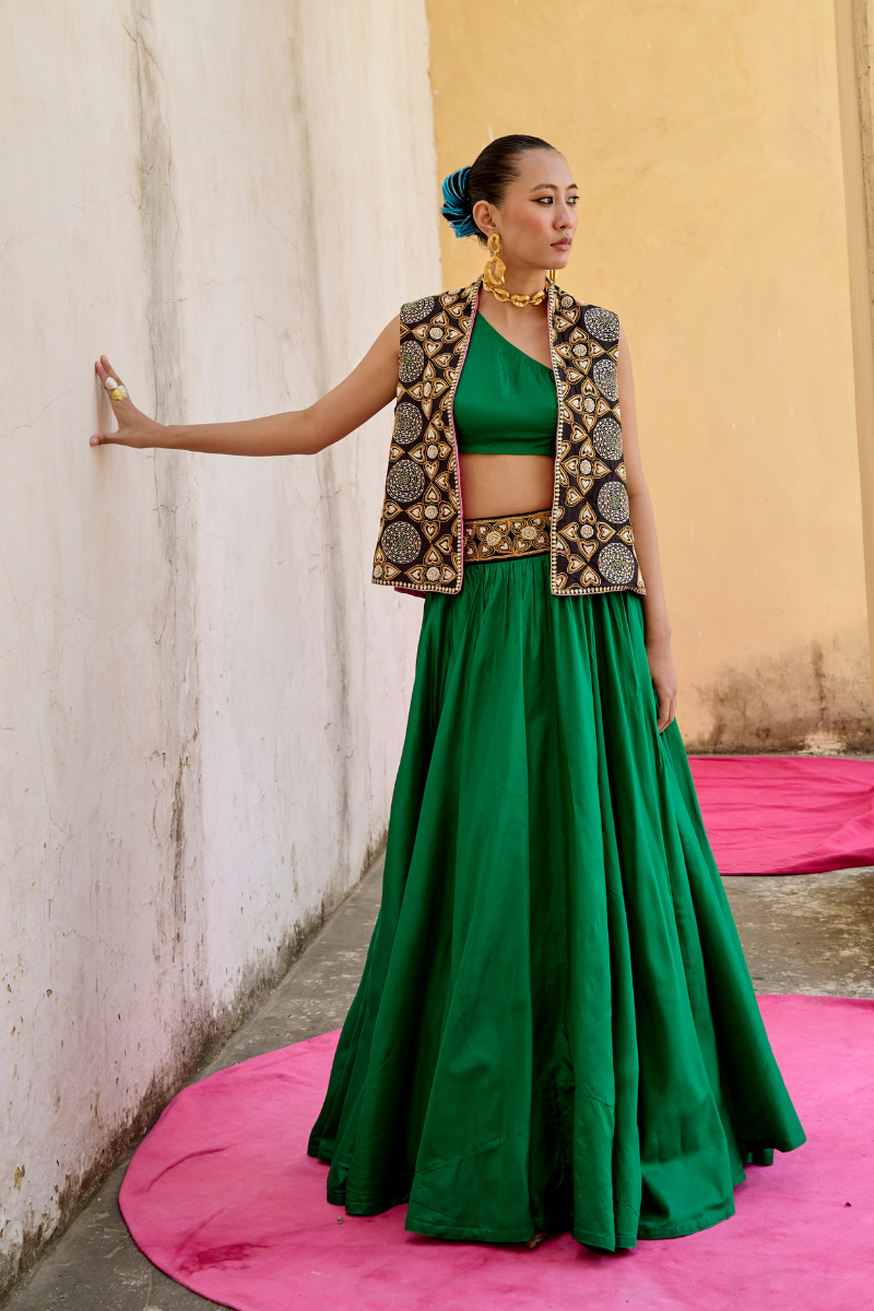 jantar mantar emerald skirt set,
emerald green skirt set for women,
handcrafted jantar mantar skirt set,
emerald skirt set for girls,
silk emerald skirt set,
jantar mantar fusion wear,
emerald skirt set with embroidery,
jantar mantar lehenga skirt set,
emerald green lehenga set,
jantar mantar co-ord set,
emerald skirt set with dupatta,
jantar mantar festive wear,
emerald skirt set with cape,
jantar mantar one-shoulder skirt set,
emerald skirt set with hand embroidery,
jantar mantar screen-pri