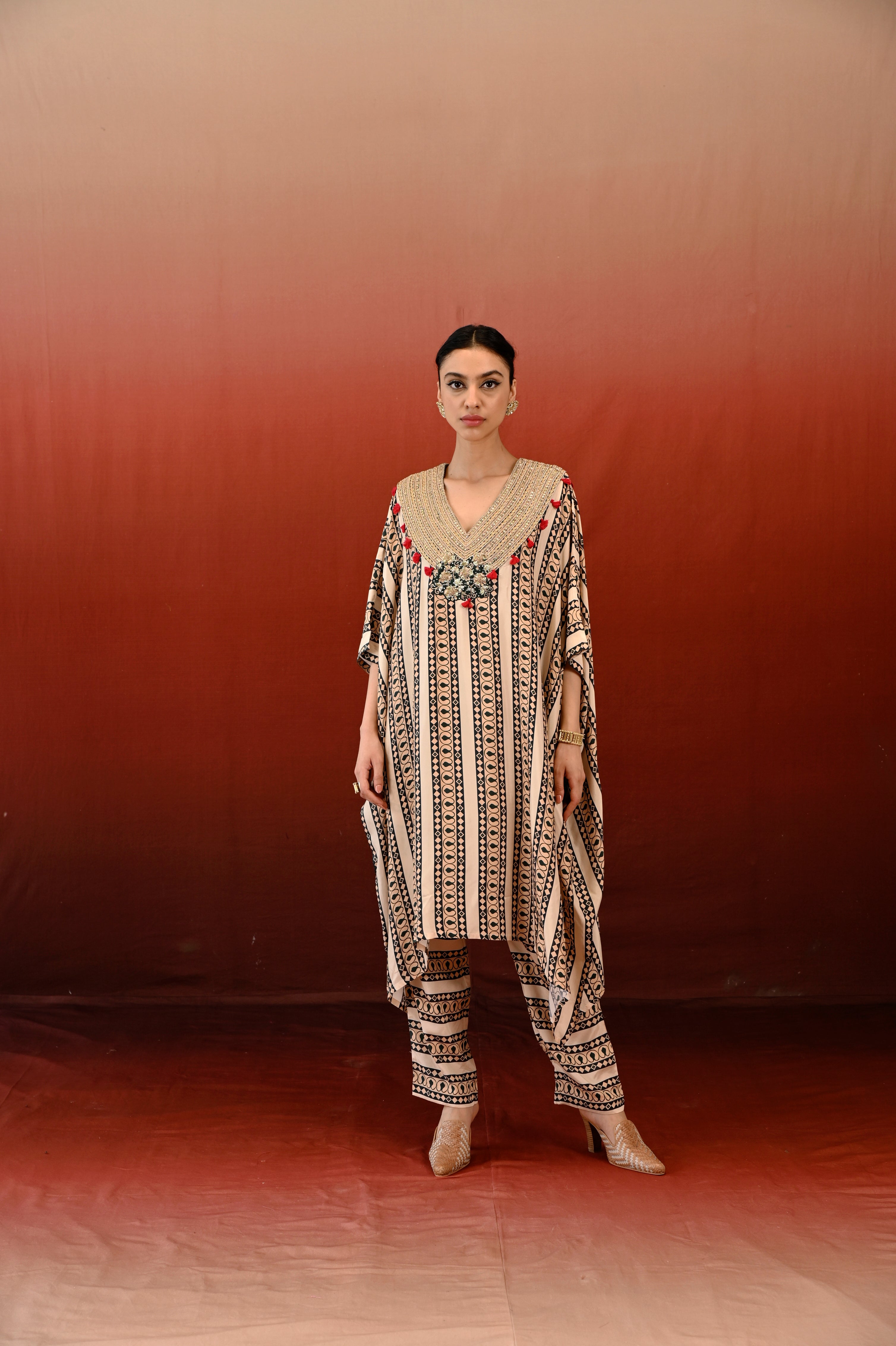 NEEL TARANG – HANDCRAFTED KAFTAAN DRESS