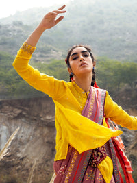 Morbagh Rose Pink Saree with Blouse