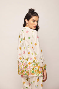 fleur ascending flowers co-ord set,
floral embroidered co-ord set for women,
pastel beige co-ord set,
linen co-ord set with floral embroidery,
summer co-ord set for women,
co-ord set with round hem tunic,
elegant co-ord set for girls,
lightweight tunic co-ord set,
embroidered tunic and trouser set,
co-ord set with pearl and sequin details,
custom size co-ord set,
designer co-ord set for women,
handmade floral co-ord set,
off-white linen co-ord set,
floral jacquard co-ord set,