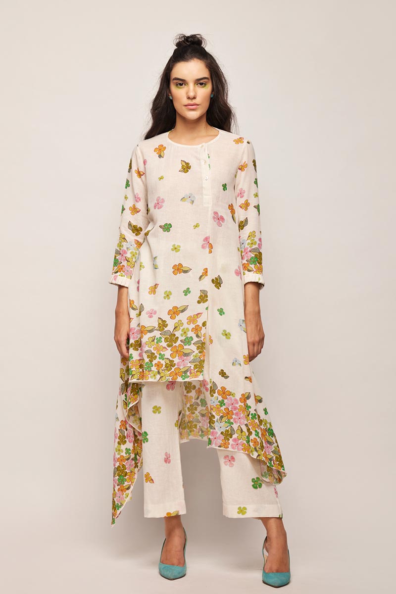 fleur asymmetrical tunic co-ord set,
swati vijaivargie co-ord set,
hand-embroidered pleated pants,
jaipur heritage pleated pants,
luxury silk pleated pants for girls,
chameli print pleated pants set,
traditional indian pleated pants,
ethnic silk pleated pants for women,
designer pleated pants set for girls,
bember modal satin pleated pants,
handcrafted silk pleated pants,
jaipur ethnic wear pleated pants,
luxury pleated pants set online,
customizable pleated pants set,
dry clean only silk pleated pants,