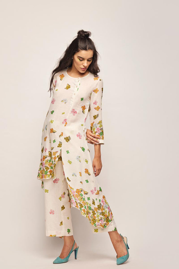 fleur asymmetrical tunic co-ord set,
swati vijaivargie co-ord set,
hand-embroidered pleated pants,
jaipur heritage pleated pants,
luxury silk pleated pants for girls,
chameli print pleated pants set,
traditional indian pleated pants,
ethnic silk pleated pants for women,
designer pleated pants set for girls,
bember modal satin pleated pants,
handcrafted silk pleated pants,
jaipur ethnic wear pleated pants,
luxury pleated pants set online,
customizable pleated pants set,
dry clean only silk pleated pants,