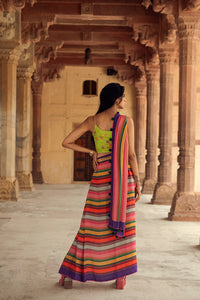 Ranthambore Saree with Pichola Strapy Blouse