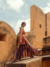Kumbalgarh Kurta, Nathdwara Pants & Teej Dupatta