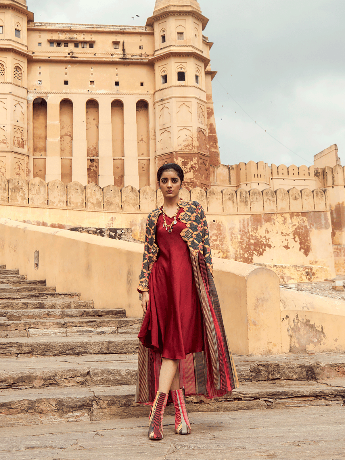 Hawa Mahal Jacket & Mandawa Dress