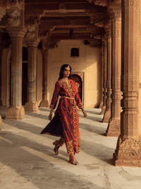 Ajmer Kurta, Sheesh Mahal Pants & Barmer Dupatta