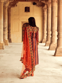 Ajmer Kurta, Sheesh Mahal Pants & Barmer Dupatta