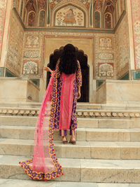 Nagaur Kurta, Tonk/Pants & Barmer Dupatta