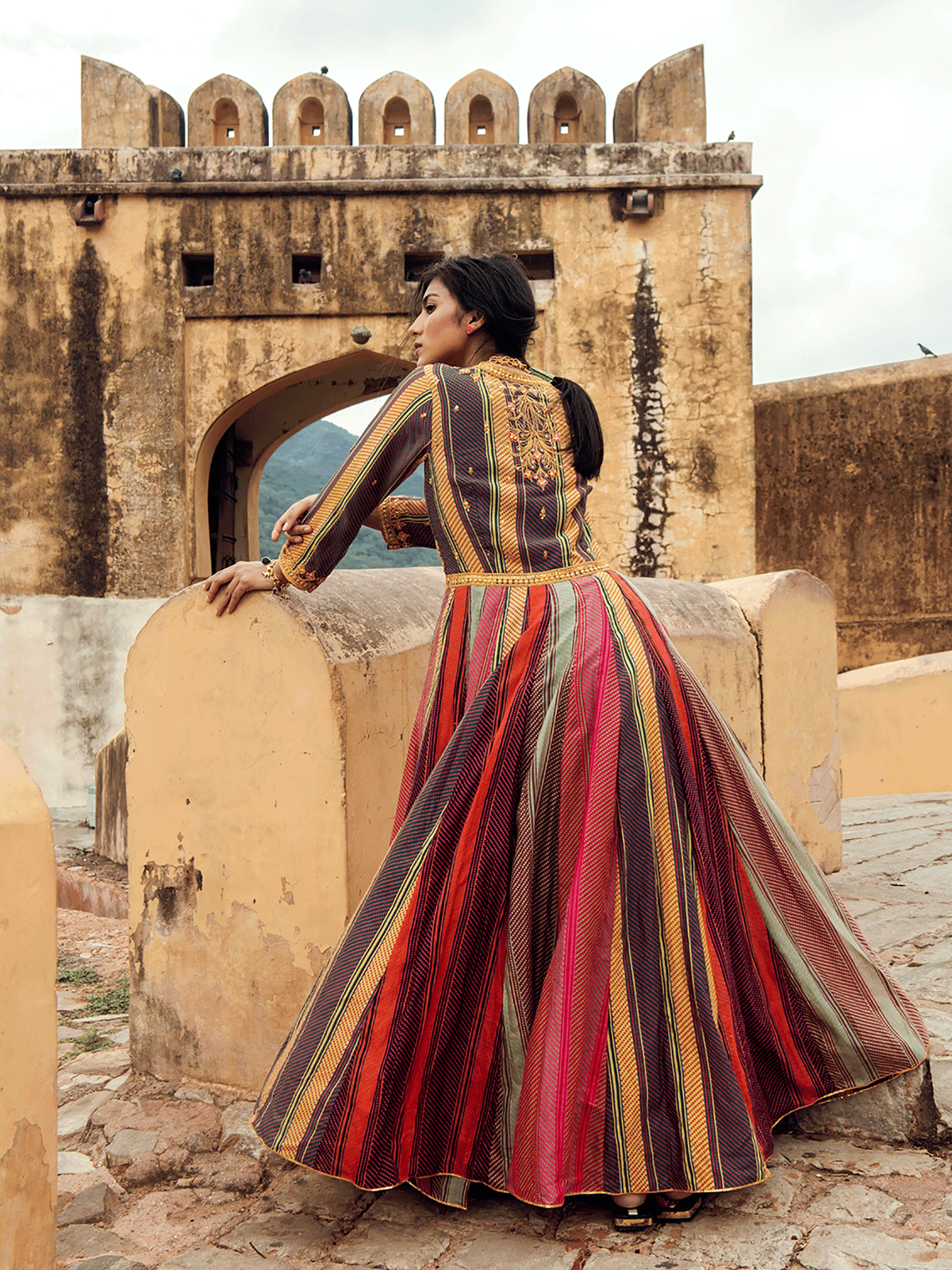 Pushkar Anarkali & Barmer Dupatta