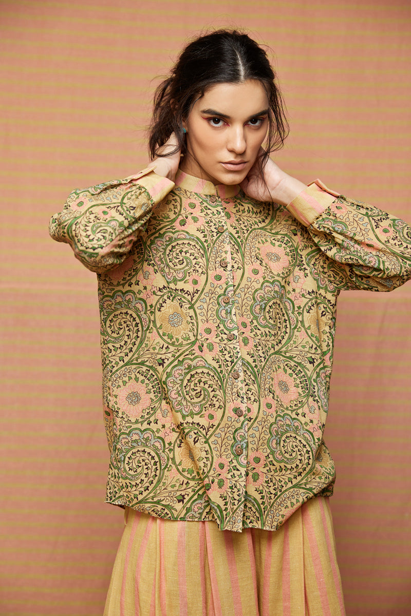 alice shirt with dorra pleated pants,
swati vijaivargie co-ord set,
hand-embroidered pleated pants,
jaipur heritage pleated pants,
luxury silk pleated pants for girls,
chameli print pleated pants set,
traditional indian pleated pants,
ethnic silk pleated pants for women,
designer pleated pants set for girls,
bember modal satin pleated pants,
handcrafted silk pleated pants,
jaipur ethnic wear pleated pants,
luxury pleated pants set online,
customizable pleated pants set,
dry clean only silk ple