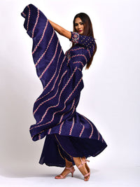 Moriya Embroidered Kurta With Dhoti Pants