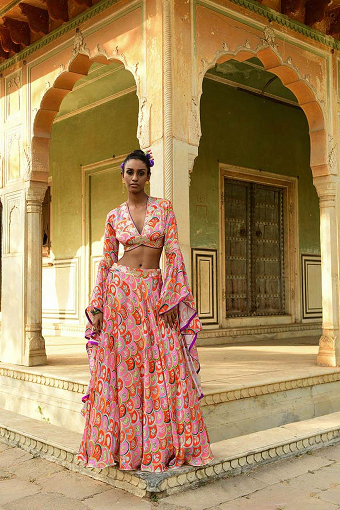 Gulbahar Lehenga Set