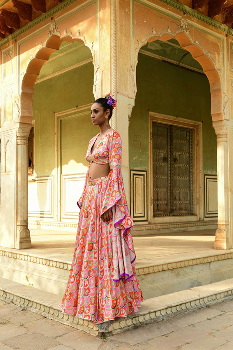 Gulbahar Lehenga Set