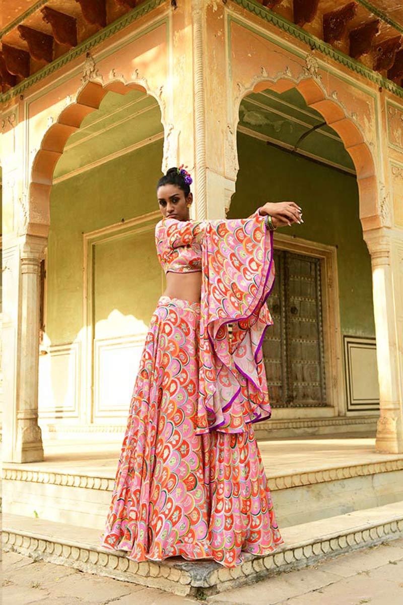 Gulbahar Lehenga Set