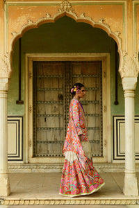 Nargis Lehenga Set with Cape