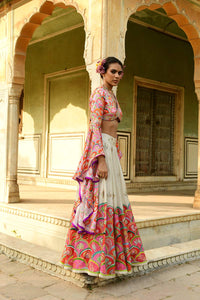 Nargis Lehenga with Gulbahar Top