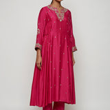 Navrang Fuschia Marodi Kurta Set