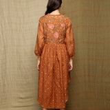 Rose Brown Embroidered Tunic
