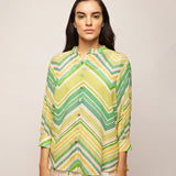 Polka Dots Chevron Shirt