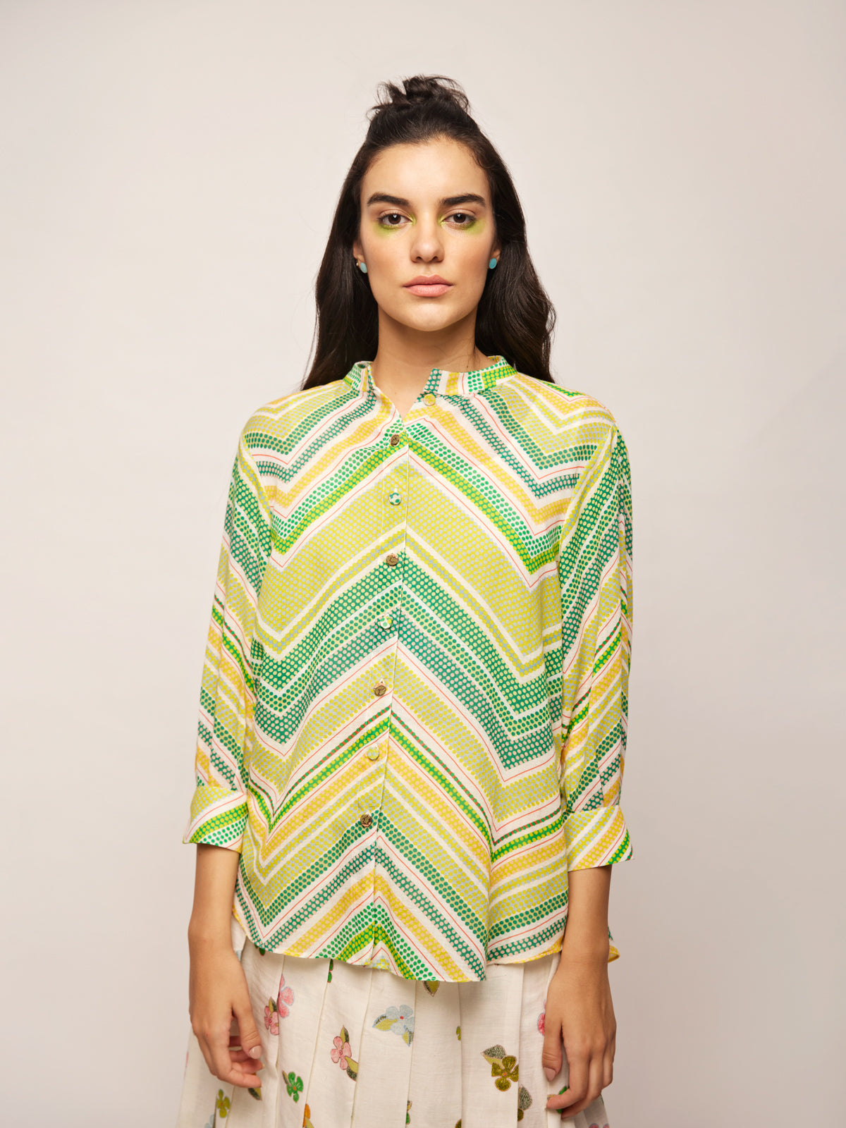 Polka Dots Chevron Shirt