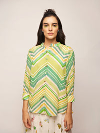 Polka Dots Chevron Shirt