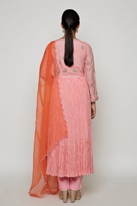 Navrang Pink Marodi Kurta Set