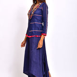 Kamal Embroidered jacket With Dress