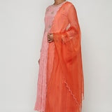 Navrang Pink Marodi Kurta Set