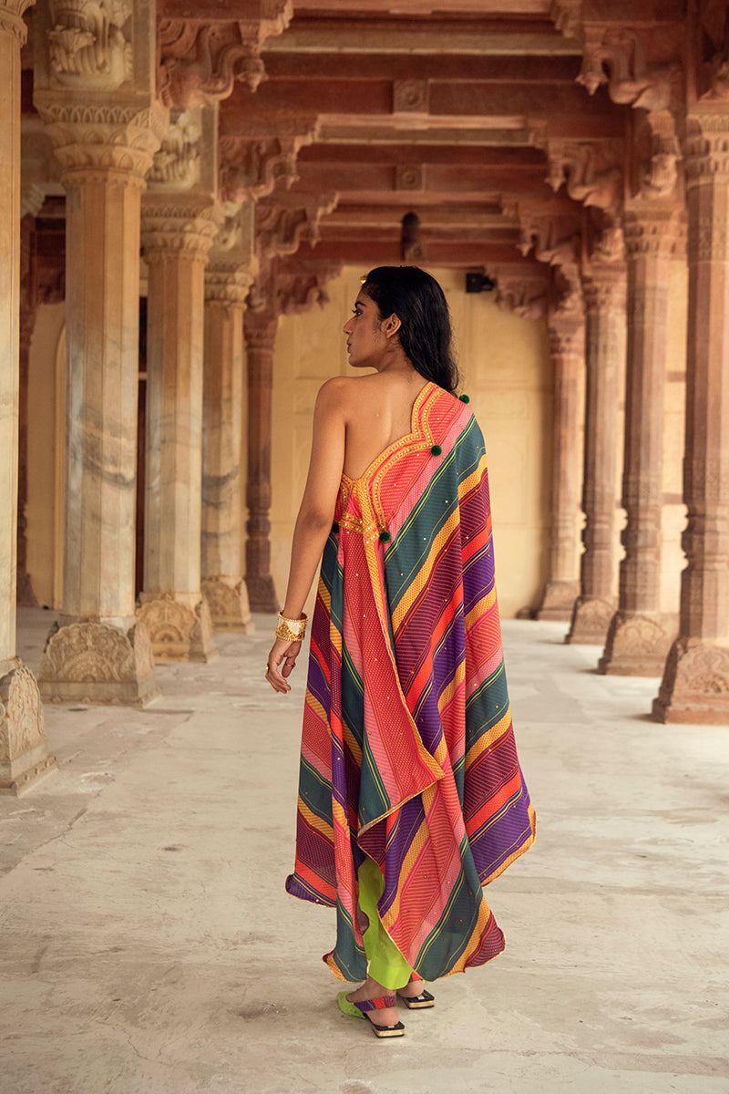 Ramgarh Cape With Baradari Pants
