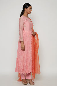 Navrang Pink Marodi Kurta Set