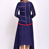Kamal Embroidered jacket With Dress