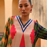 Kilim Printed Multi Sharara Set