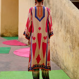 Kilim Printed Multi Kurta Set