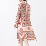 Feroza Sage Placement Printed Kurta Set