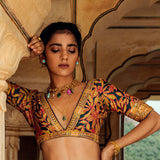 Udaipur Lehenga, Beawar Blouse & Barmer Dupatta