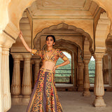 Udaipur Lehenga, Beawar Blouse & Barmer Dupatta