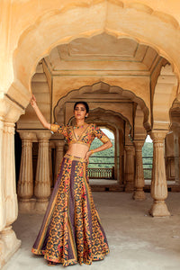 Udaipur Lehenga, Beawar Blouse & Barmer Dupatta