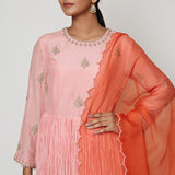 Navrang Pink Marodi Kurta Set
