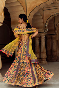 Udaipur Lehenga, Beawar Blouse & Barmer Dupatta
