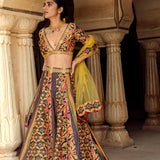 Udaipur Lehenga, Beawar Blouse & Barmer Dupatta