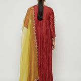 Navrang Terracotra Marodi Kurta Set