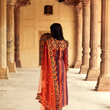 Ajmer Kurta, Sheesh Mahal Pants & Barmer Dupatta
