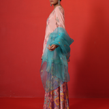 Butterfly Short Kurta Sharara Set