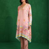 Butterfly Pink Poncho Set