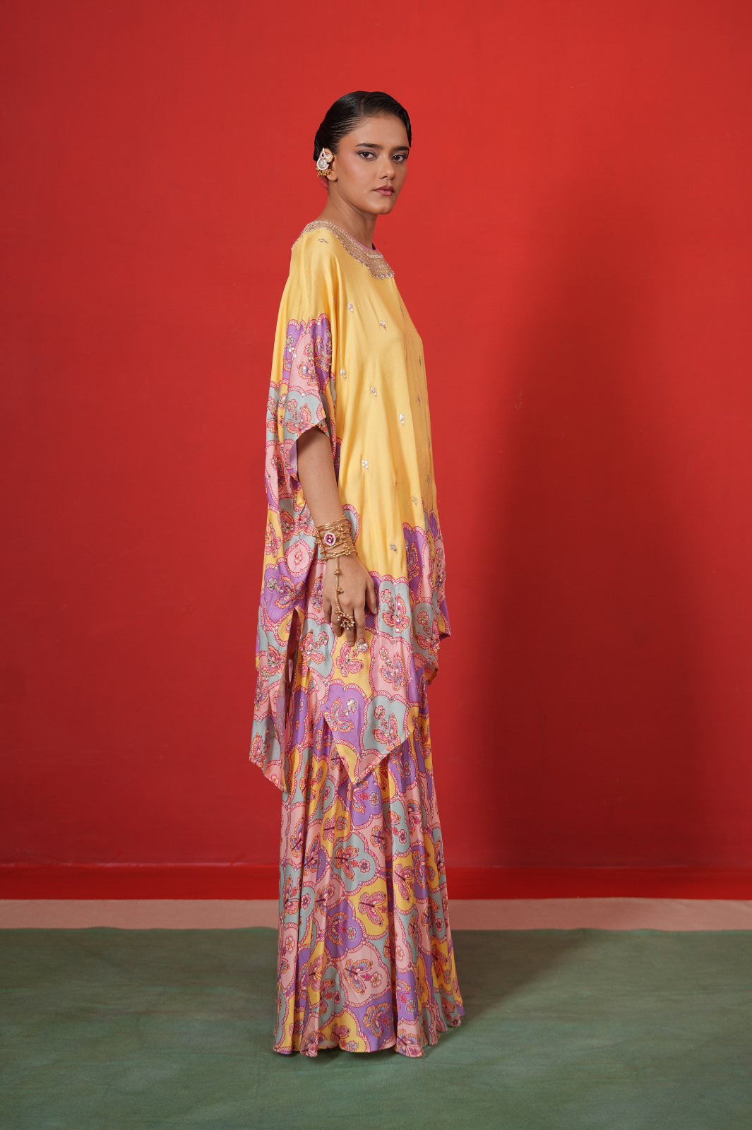 Butterfly Short Poncho Set