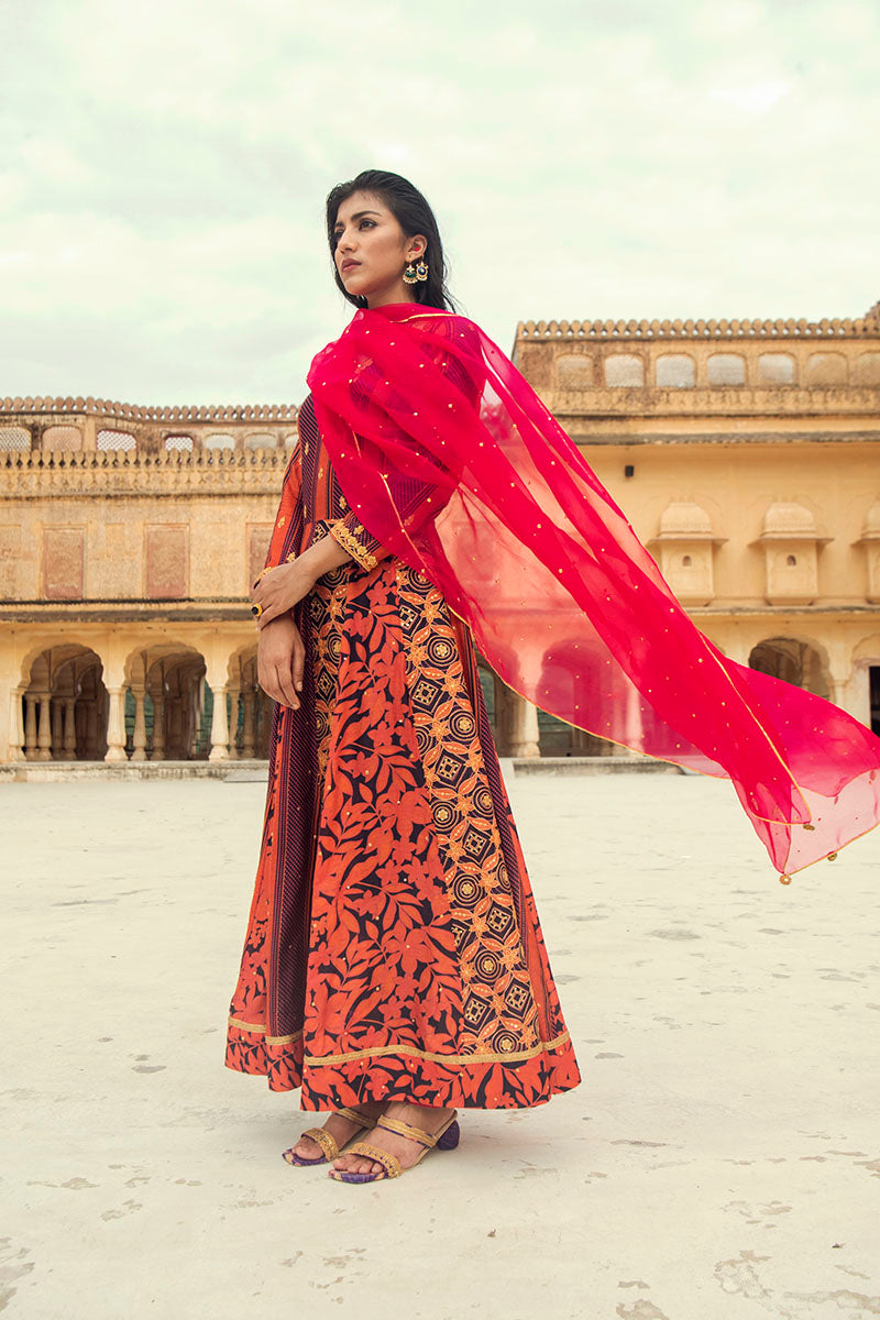 Laxmangarh Anarkali Set