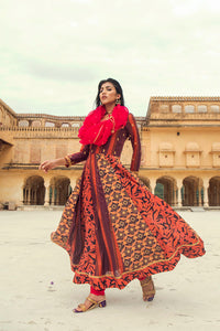 Laxmangarh Anarkali Set