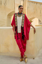 Jantar Mantar Noori Cape set