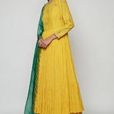 Navrang Yellow Marodi Kurta Set