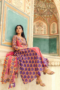 Nagaur Kurta, Tonk/Pants & Barmer Dupatta